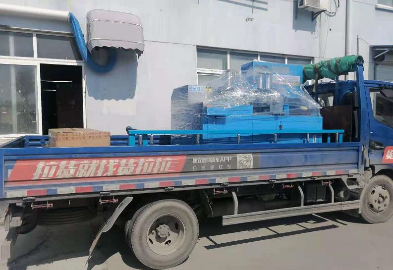 出貨了！全自動切鋁機SDY-Q300發(fā)往浙江杭州