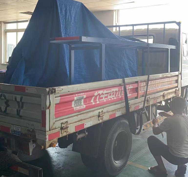 【紹興】SDY-Q450切鋁機(jī)設(shè)備已抵達(dá)客戶現(xiàn)場，順利交貨！