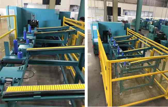 全自動(dòng)上料鋸切機(jī)整體圖 全自動(dòng)上料鋸切機(jī)整體圖